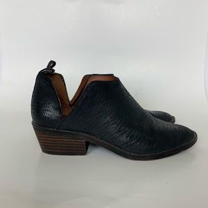 Lucky Brand Black Ankle Booties